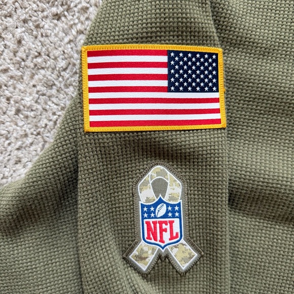 Nike NFL Miami Dolphins Salute to Service Military Pullover XXL 1/4 Zip - Picture 2 of 9